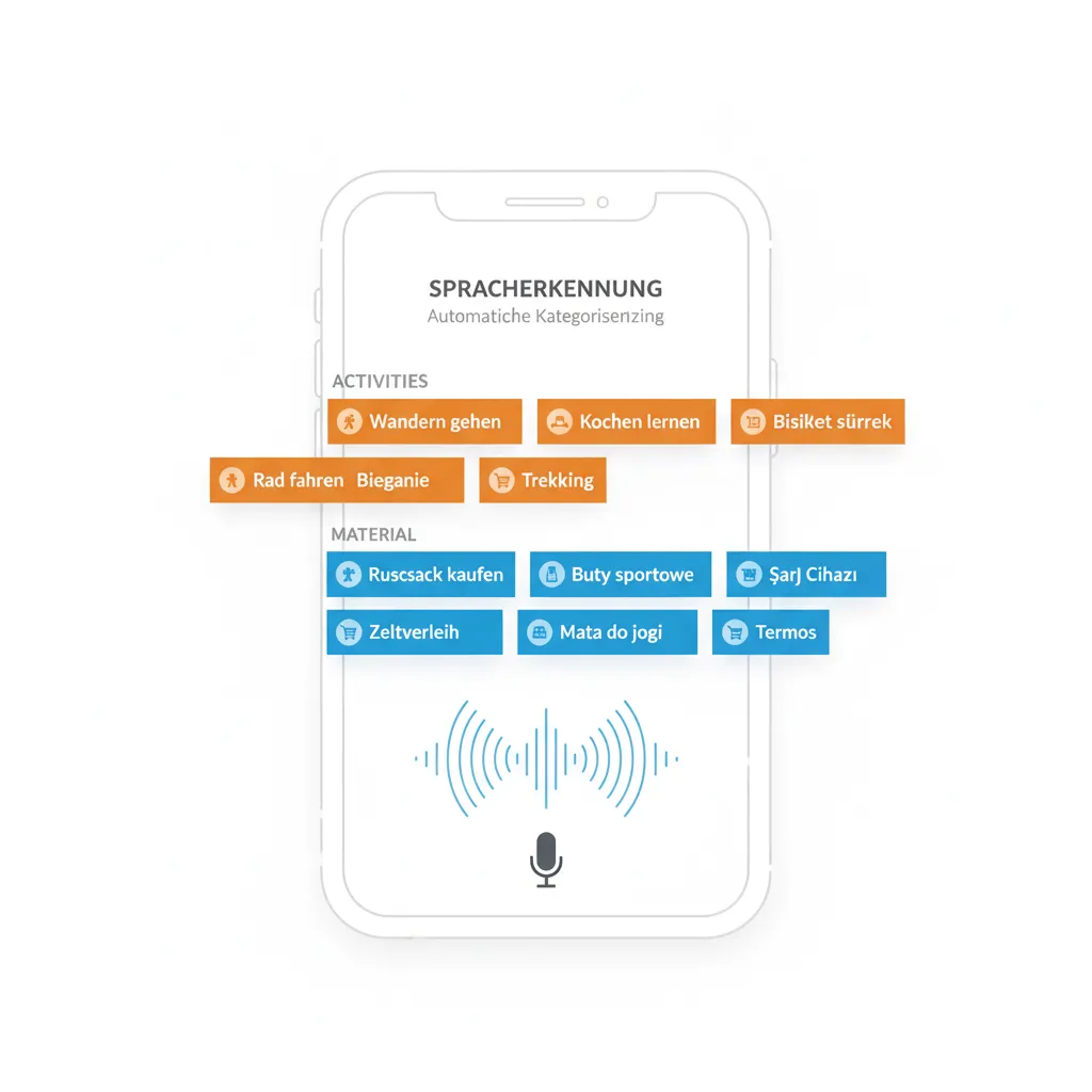 Spracheingabe in Deutsch, Polnisch und Türkisch – automatische Zuordnung in Heynote!